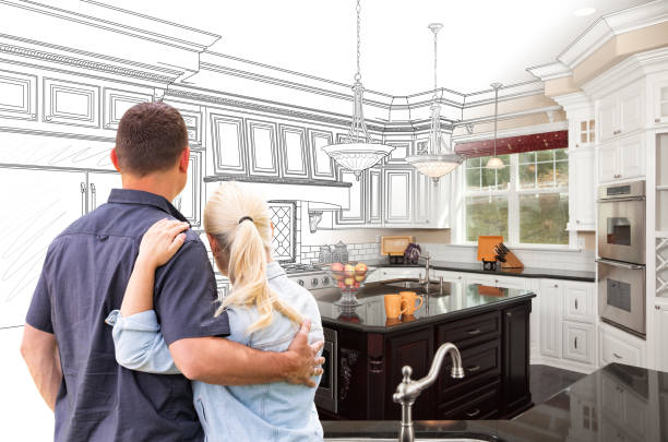 Professional Cabinet Refacing technician working in Mayer, AZ